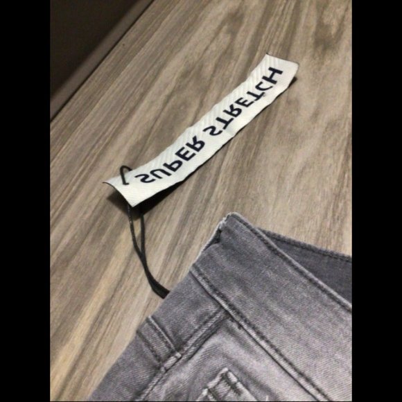 Jordan Craig Legacy Jeans Light Grey Mens 34W 32L NEW Hamilton Pure Denim - Picture 5 of 12